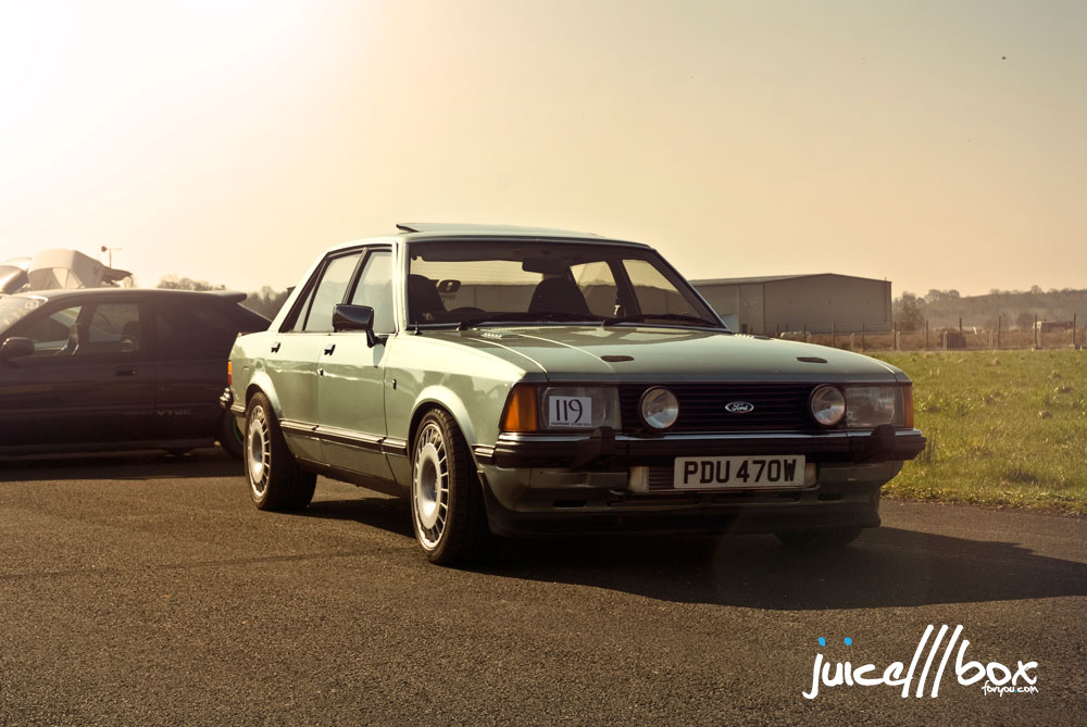 This Ford Granada was the biggest sleeper of the day With a V8 lurking just 