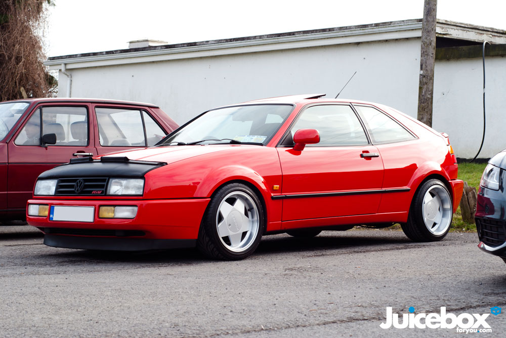 Whats not to like about a mint looking Corrado on Borbet A's There should